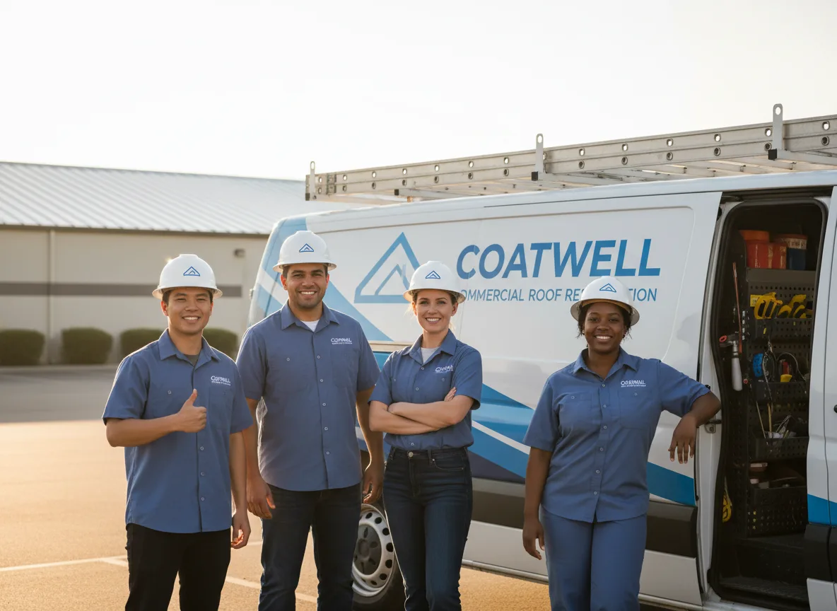 Commercial roof coating company in Pound, VA